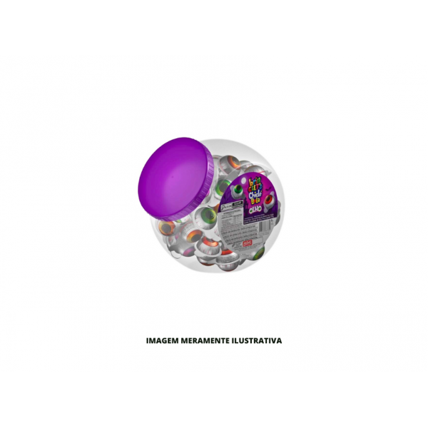 CHICLETE - AUDAZ - 9,5g BRINCLETS BOLA OLHO - PT50